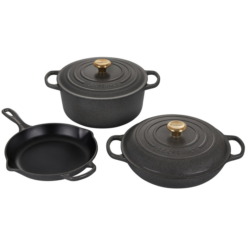 Le Creuset 5 Piece Cast Iron Cookware Set Perigold